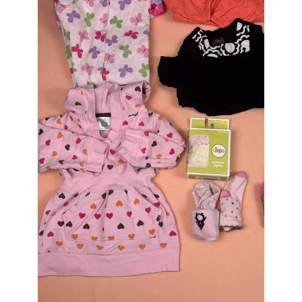 Baby Girl 12M Fall/Winter Clothing Lot – 21 Pieces #474